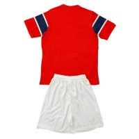 Camiseta Noruega Primera Equipación Replica Mundial 2026 para niños mangas cortas (+ Pantalones cortos)